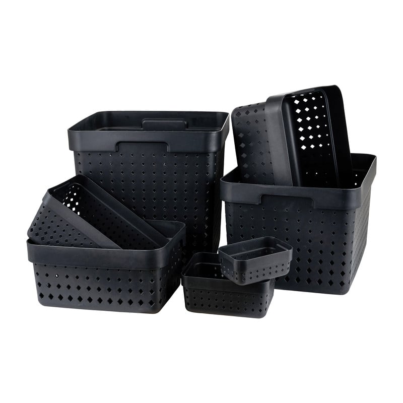 Mand m - zwart - 35,7x26,8x13,1 cm