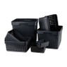Mand m - zwart - 35,7x26,8x13,1 cm