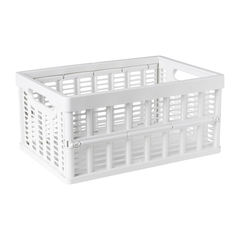 Vouwkrat mini - wit - 35.5X24.2X16.3 CM