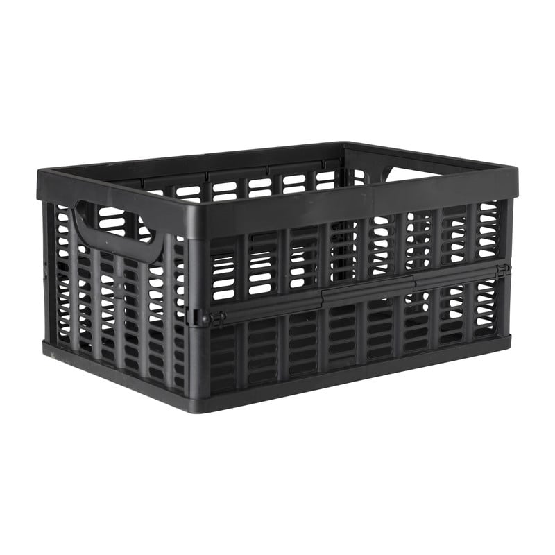 Vouwkrat mini - zwart - 35.5X24.2X16.3 CM