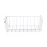 Hangmand voor onder plank - wit - 42.5x28x15 cm