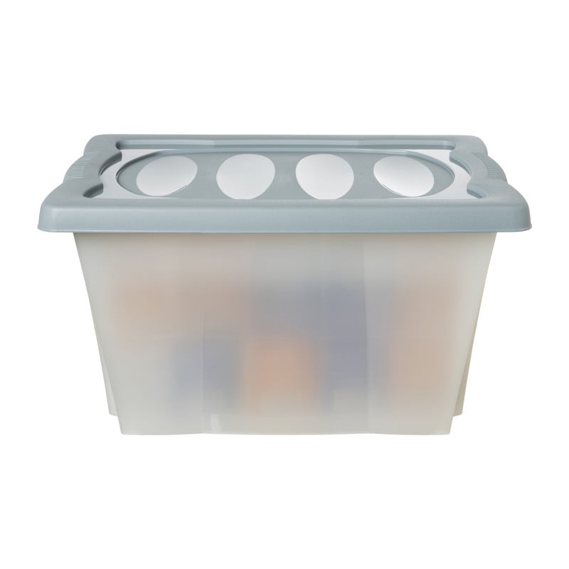 Opbergbox Novi - blauw - 20 liter 