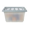 Opbergbox Novi - blauw - 20 liter 