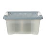 Opbergbox Novi met klemdeksel - blauw - 30x20x15 cm