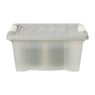 Opbergbox Novi met klemdeksel - grijs - 30x20x15 cm