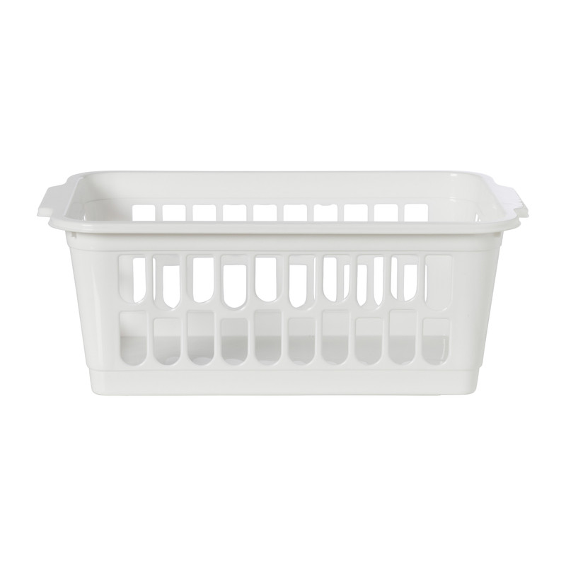 Mandje wit - 29x19x11 cm 
