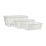 Mandje wit - 29x19x11 cm 