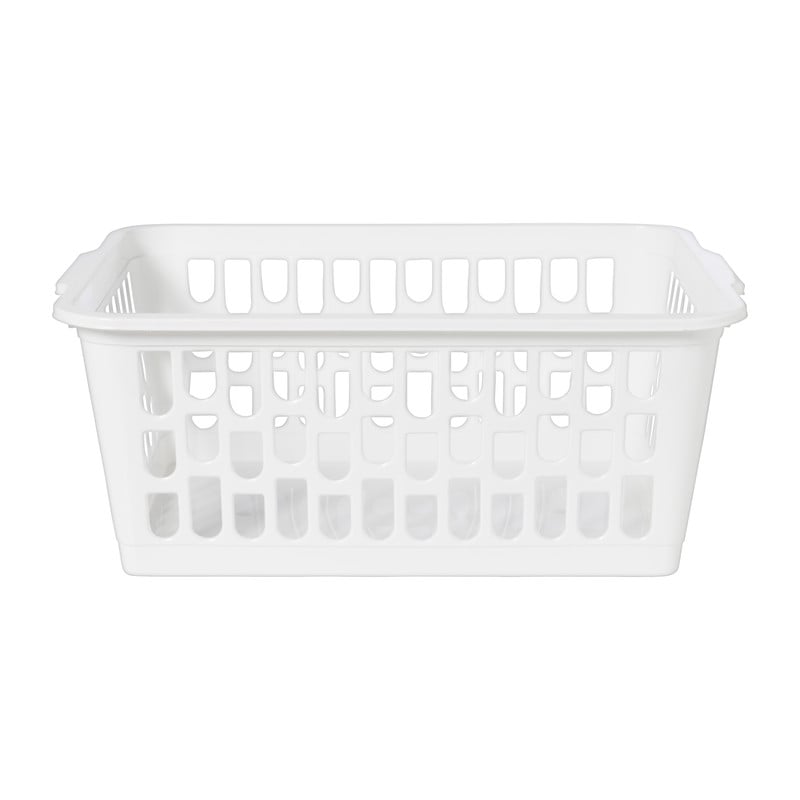 Mandje wit - 14.5x34x24 cm