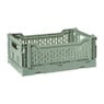 Vouwkrat klein - groen -  6x15x10 cm