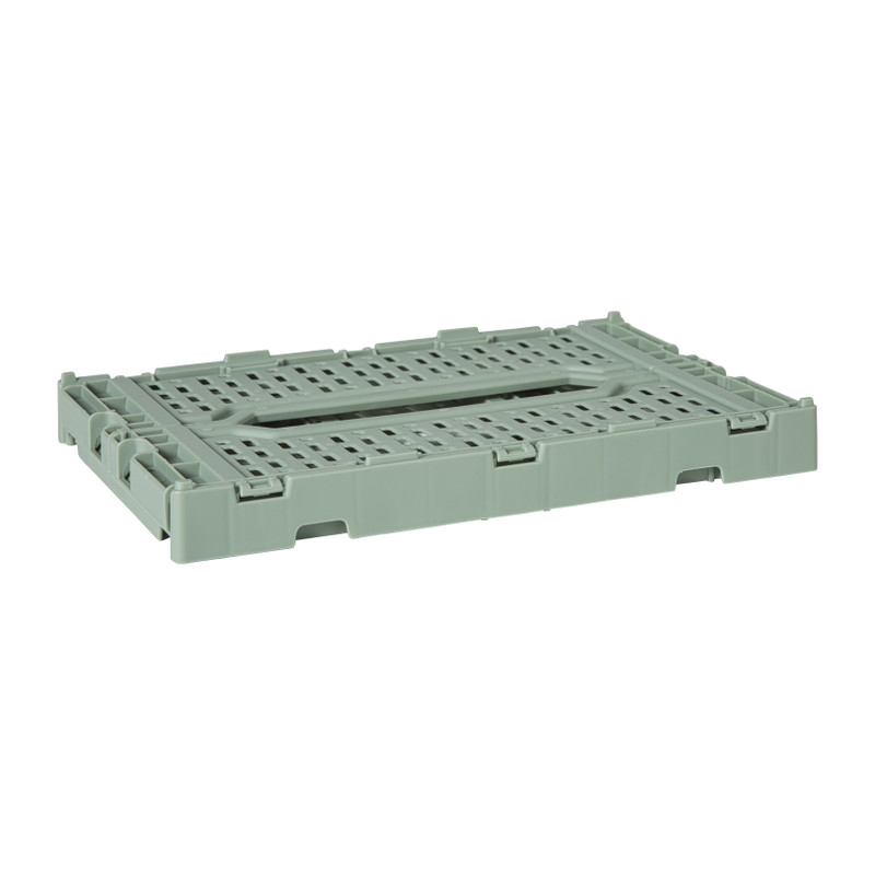 Vouwkrat middel - groen - 10.5x27x17 cm