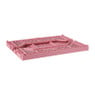 Vouwkrat groot - roze - 14.5x40x30 cm