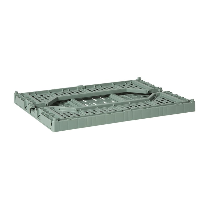 Vouwkrat groot - groen - 14.5x40x30 cm