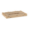 Vouwkrat middel - beige - 10.5x27x17 cm