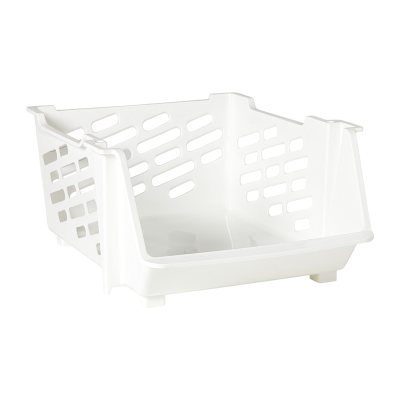 Opbergmand - wit - 22x44x33.5 cm