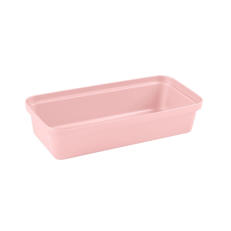 Opbergbakje voor pennen groot - sage roze - 6x27x12.9 cm