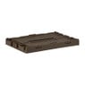 Vouwkrat middel - bruin - 10x27x17 cm