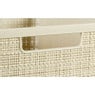 Opbergmand jute - beige - 20 liter