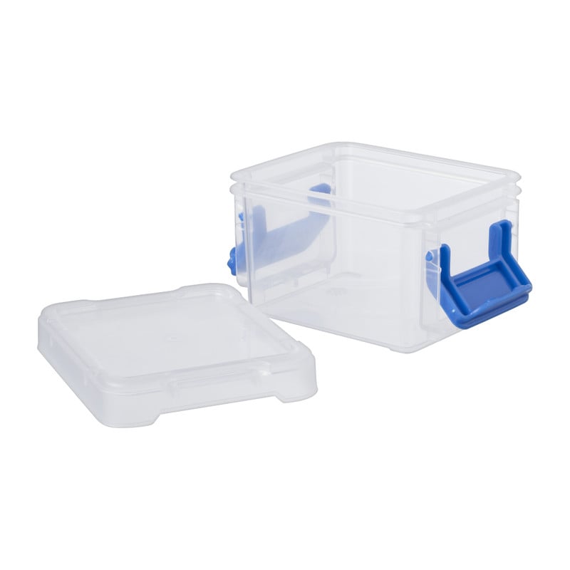 Mini opslag containers - set van 16 - 5x8x6.5 cm