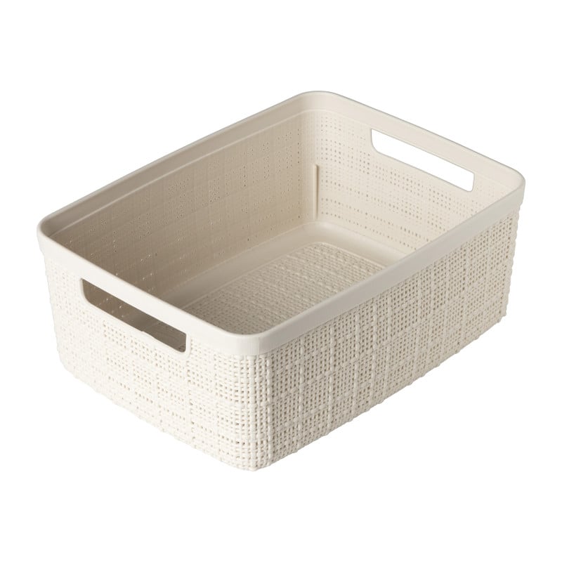 Curver jute opbergmand S - 5 liter - beige
