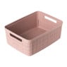 Curver jute opbergmand S - 5 liter - roze