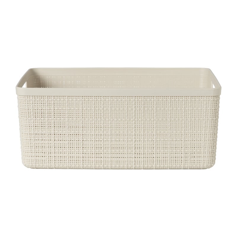 Curver jute opbergmand M - 12 liter - beige