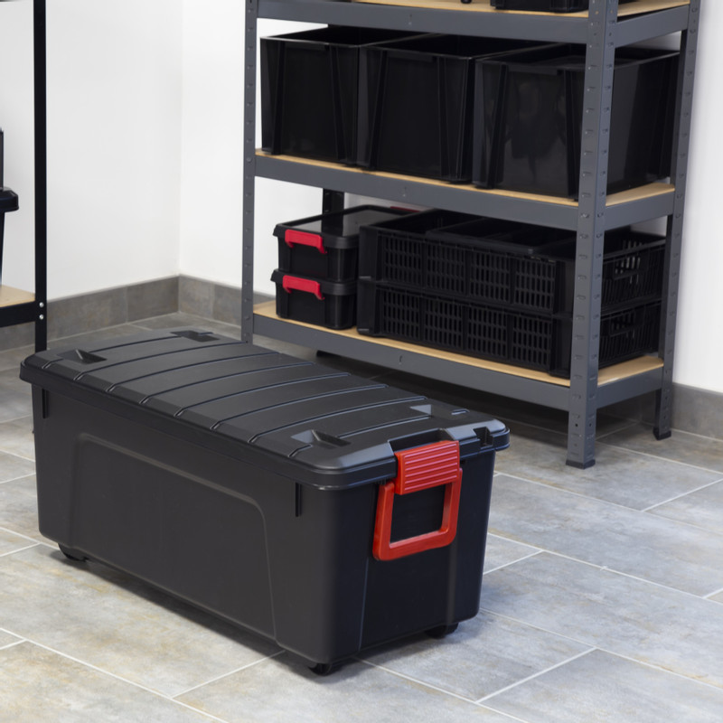 Clipbox black - 80 liter - 78x39x35 cm
