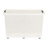 Opbergbox met wieltjes - 150 liter - 76x48.5x50 cm