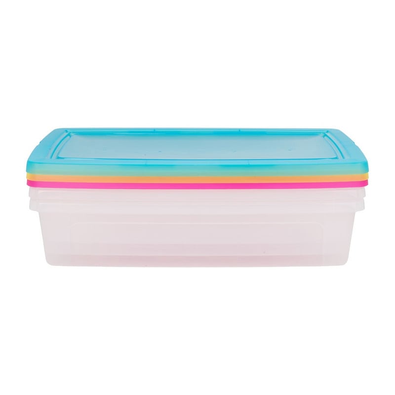 Onder-het-bed box - 30 liter - set van 3