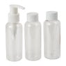 Reisflesjes in etui - set van 3 - 100 ml