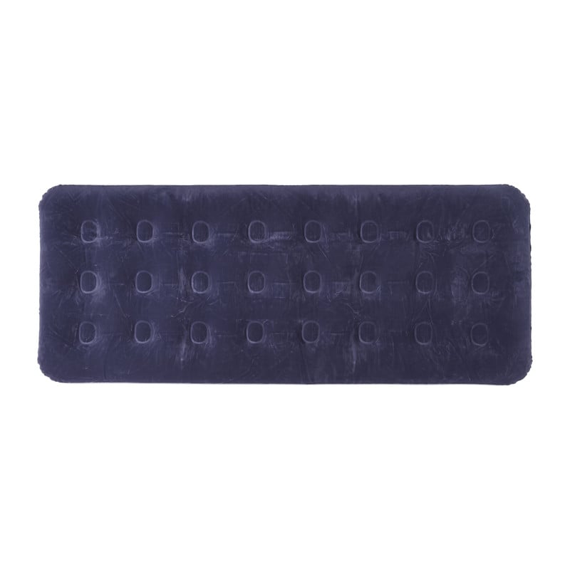 Luchtbed 1 persoons - blauw - 185x76x22 cm