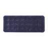 Luchtbed 1 persoons - blauw - 185x76x22 cm