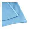 Travel-/sporthanddoek - blauw - 90x65 cm
