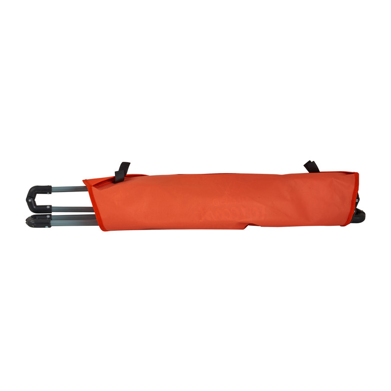 Campingstoel - rood - 72x60x80 cm