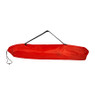 Campingstoel - rood - 72x60x80 cm