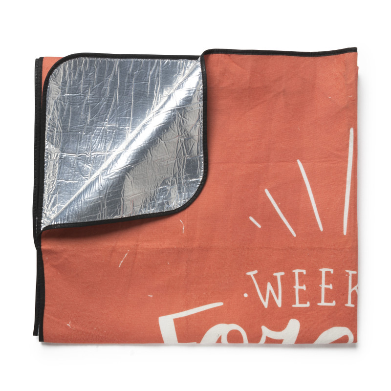 Picknickplaid - rood - 130x170 cm