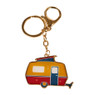 Sleutelhanger happy camper - diverse soorten - 10 cm