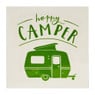 Stickers happy camper - diverse soorten - 14x13 cm