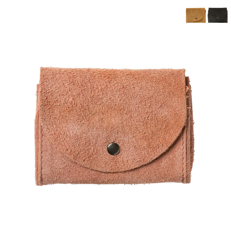 Portemonnee - diverse kleuren - suede 