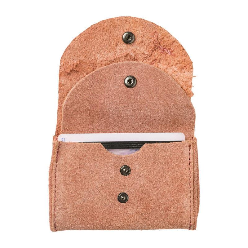 Portemonnee - diverse kleuren - suede 