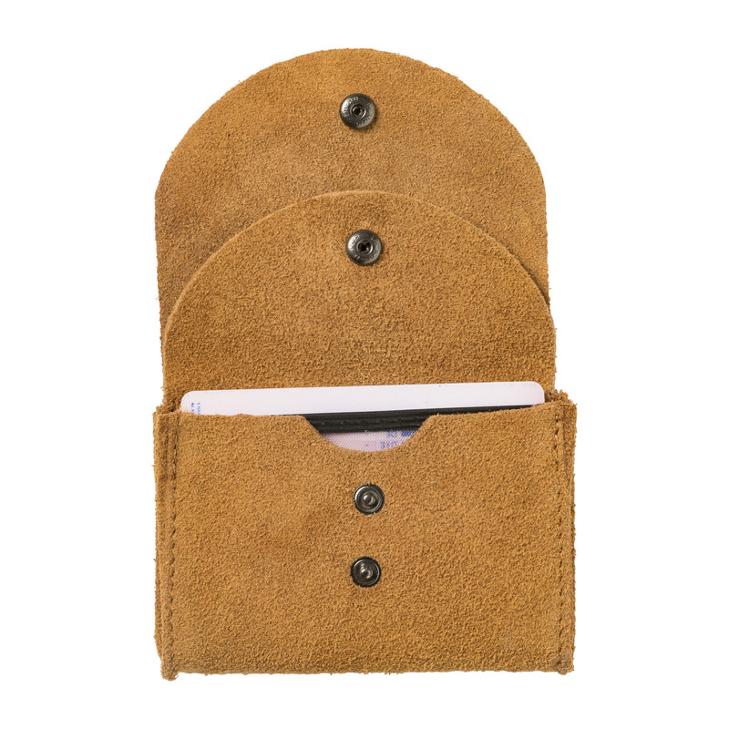 Portemonnee - diverse kleuren - suede 