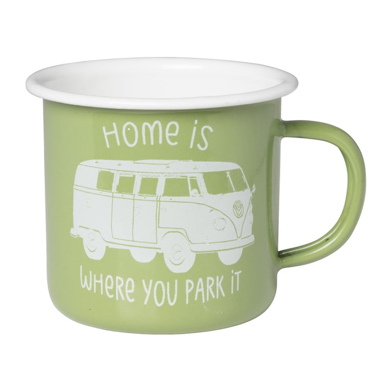Mok camper - groen - 350 ml