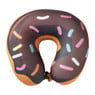 Nekkussen donut - bruin/roze