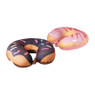 Nekkussen donut - bruin/roze
