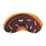 Slaapmasker donut - bruin/roze