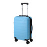 Handbagage koffer - blauw - 32 liter - 55x38x21.5 cm