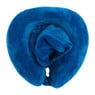 Nekkussen + capuchon - blauw