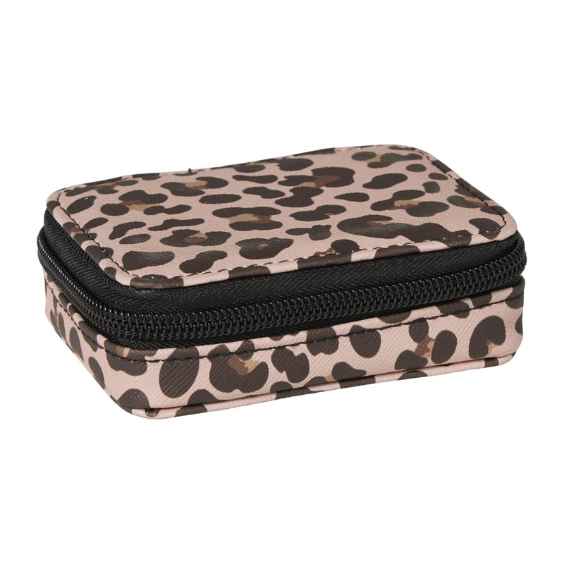 Pillendoos met etui - 11x8x3 cm - diverse varianten
