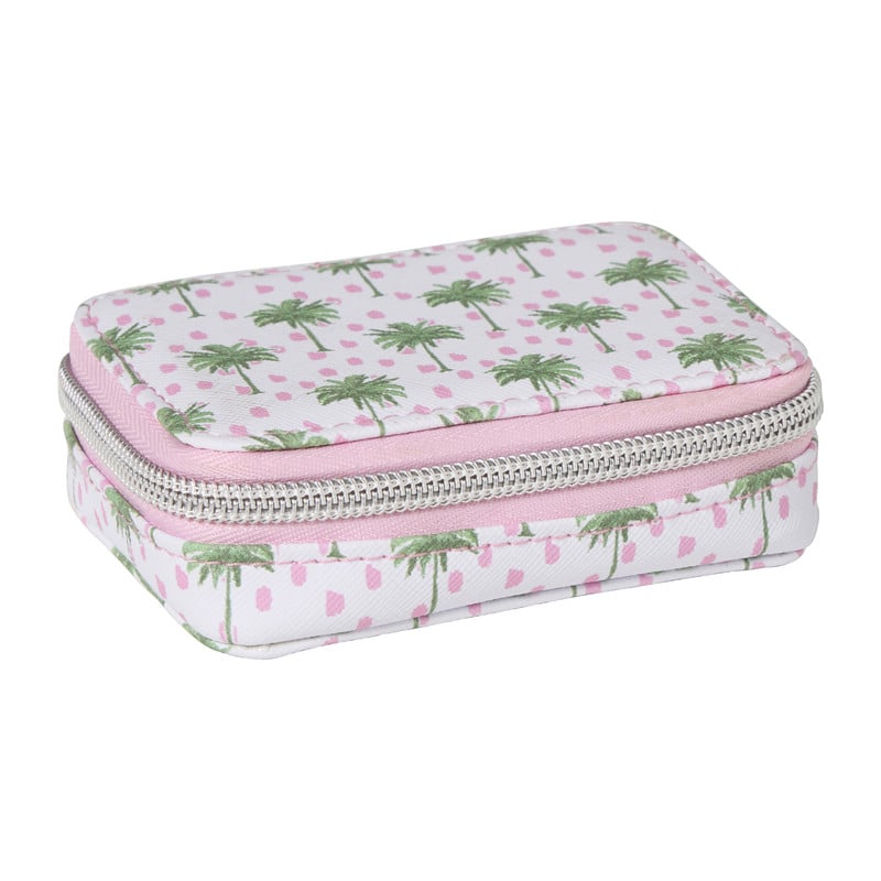 Pillendoos met etui - 11x8x3 cm - diverse varianten