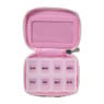 Pillendoos met etui - 11x8x3 cm - diverse varianten