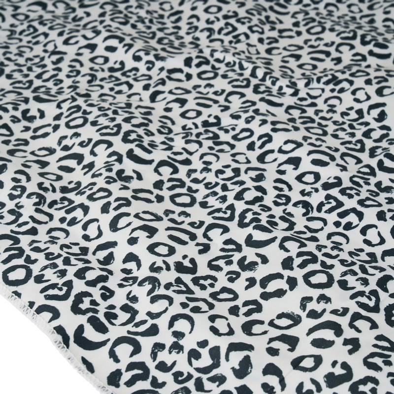Travel-/sport handdoek leopard - 120x60 cm